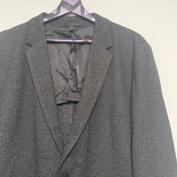 Hugo Boss Relaxed-fit Sparkle-effect Blazer Size 42R - Picture 6 of 11
